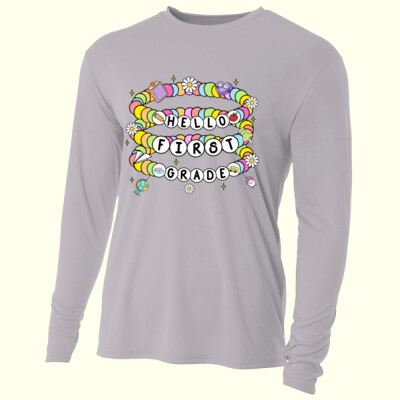 Hello First Grade 89-179 - Adult Cooling Performance Long Sleeve Tee Thumbnail