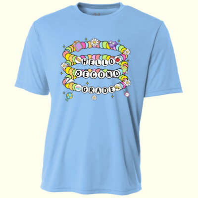 Hello Second Grade 89-176 - Adult Cooling Performance Short Sleeve Tee Thumbnail