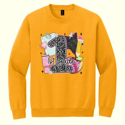 First Grade Composition 89-181 - Heavy Blend Crewneck Sweatshirt Thumbnail