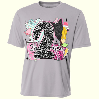 Second Grade Composition 89-182 - Youth Cooling Performance Short Sleeve Tee Thumbnail
