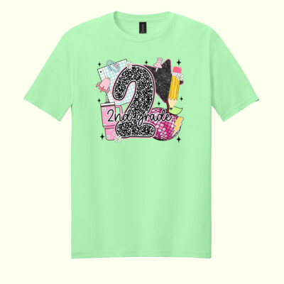 Second Grade Composition 89-182 - Adult Softstyle ® T Shirt Thumbnail