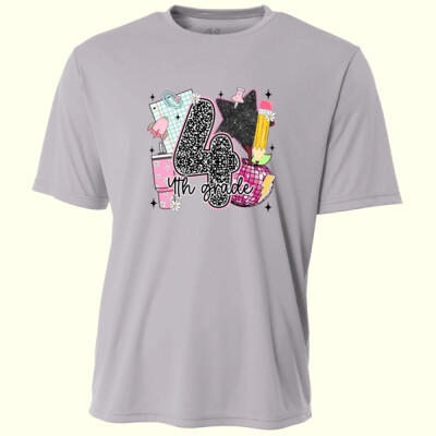 Fourth Grade Composition 89-190 - Adult Cooling Performance Short Sleeve Tee Thumbnail