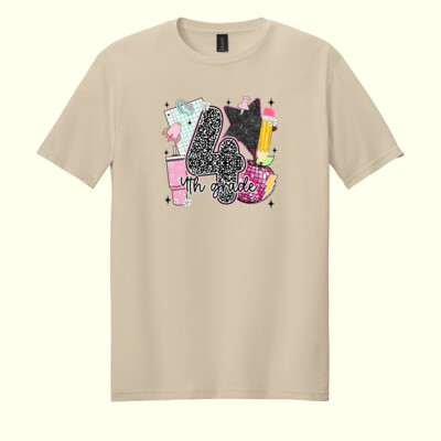 Fourth Grade Composition 89-190 - Adult Softstyle ® T Shirt Thumbnail