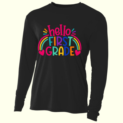 Hello First Grade 89-193 - Adult Cooling Performance Long Sleeve Tee Thumbnail