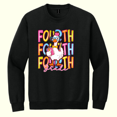 Fourth Grade Goose 89-199 - Heavy Blend Crewneck Sweatshirt Thumbnail