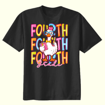 Fourth Grade Goose 89-199 - Youth Heavy Cotton 100% Cotton T Shirt Thumbnail