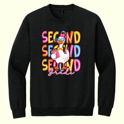 Second Grade Goose 89-201 - Heavy Blend Crewneck Sweatshirt Thumbnail
