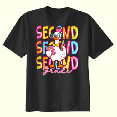 Second Grade Goose 89-201 - Youth Heavy Cotton 100% Cotton T Shirt Thumbnail
