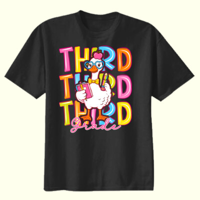 Third Grade Goose 89-202 - Youth Heavy Cotton 100% Cotton T Shirt Thumbnail