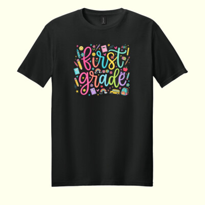 First Grade Doodle 89-204 - Adult Softstyle ® T Shirt Thumbnail
