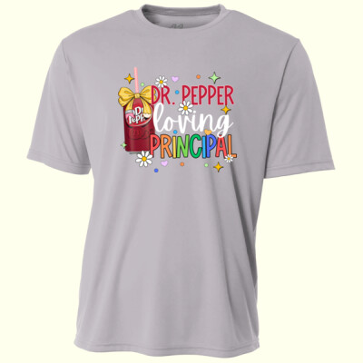Dr. Pepper Loving Principal 84-100 - Adult Cooling Performance Short Sleeve Tee Thumbnail