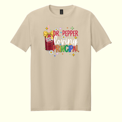 Dr. Pepper Loving Principal 84-100 - Adult Softstyle ® T Shirt Thumbnail