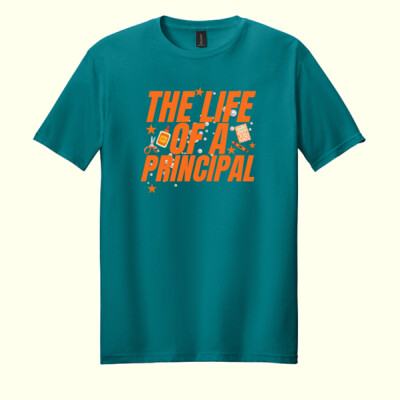 The Life of a Principal 84-102 - Adult Softstyle ® T Shirt Thumbnail