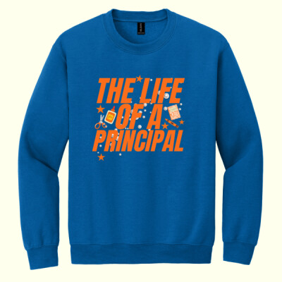 The Life of a Principal 84-102 - Heavy Blend Crewneck Sweatshirt Thumbnail