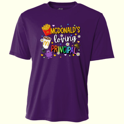 McDonald's Loving Principal 84-103 - Adult Cooling Performance Short Sleeve Tee Thumbnail