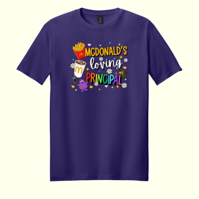 McDonald's Loving Principal 84-103 - Adult Softstyle ® T Shirt Thumbnail