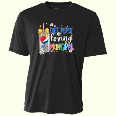 Diet Pepsi Loving Principal 84-105 - Adult Cooling Performance Short Sleeve Tee Thumbnail
