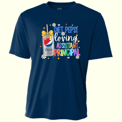 Diet Pepsi Loving Assistant Principal 84-200 - Adult Cooling Performance Short Sleeve Tee Thumbnail