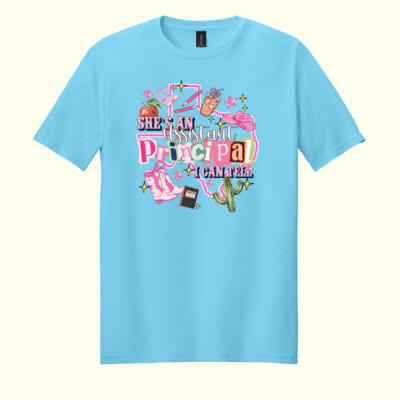 She's an Assistant Principal, I Can Tell 84-202 - Adult Softstyle ® T Shirt Thumbnail