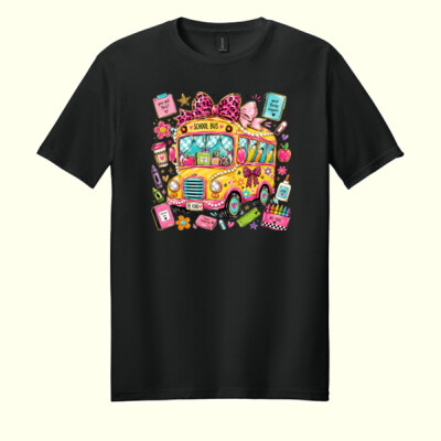 School Bus 99-310 - Adult Softstyle ® T Shirt Thumbnail