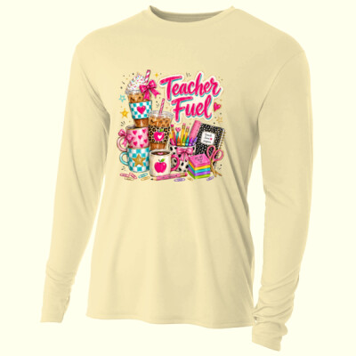 Teacher Fuel 99-312 - Adult Cooling Performance Long Sleeve Tee Thumbnail