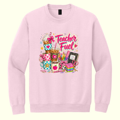 Teacher Fuel 99-312 - Heavy Blend Crewneck Sweatshirt Thumbnail
