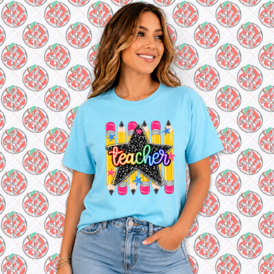 Teacher Star 99-316 - Adult Softstyle ® T Shirt Thumbnail