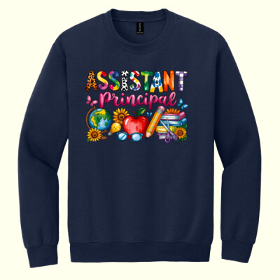 Assistant Principal 84-203 - Heavy Blend Crewneck Sweatshirt Thumbnail