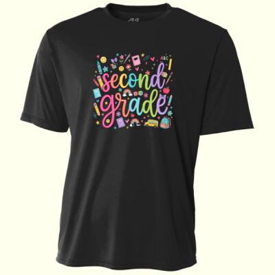 Second Grade Doodle 89-206 - Adult Cooling Performance Short Sleeve Tee Thumbnail