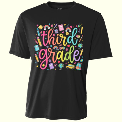 Third Grade Doodle 89-207 - Youth Cooling Performance Short Sleeve Tee Thumbnail