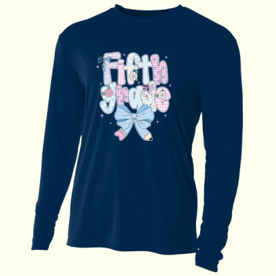 Fifth Grade Pastel Coquette 89-209 - Adult Cooling Performance Long Sleeve Tee Thumbnail