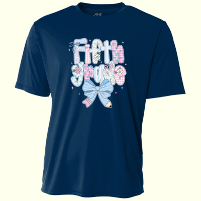 Fifth Grade Pastel Coquette 89-209 - Adult Cooling Performance Short Sleeve Tee Thumbnail