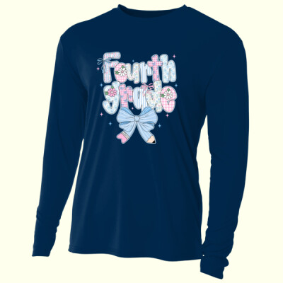 Fourth Grade Pastels Coquette 89-212 - Adult Cooling Performance Long Sleeve Tee Thumbnail