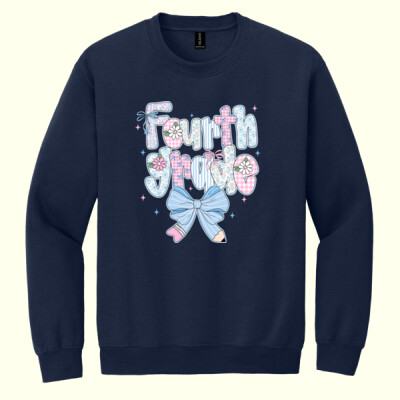 Fourth Grade Pastels Coquette 89-212 - Heavy Blend Crewneck Sweatshirt Thumbnail