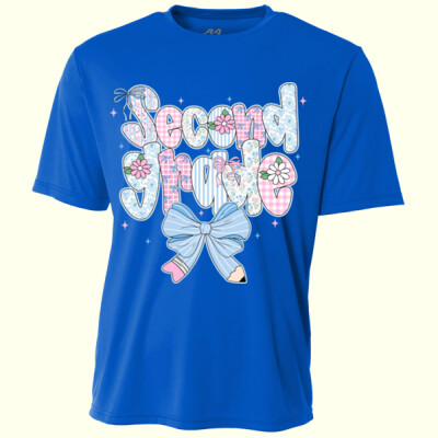 Second Grade Coquette Pastels 89-214 - Youth Cooling Performance Short Sleeve Tee Thumbnail