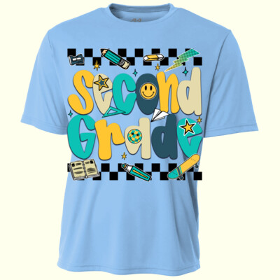 Second Grade Teal 89-217 - Youth Cooling Performance Short Sleeve Tee Thumbnail