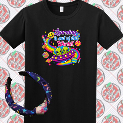 Learning is out of this world Bundle 99-254  - Adult Softstyle ® T Shirt Thumbnail