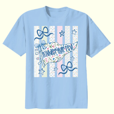 Kindergarten Pennant 96-135 - Youth Heavy Cotton 100% Cotton T Shirt Thumbnail