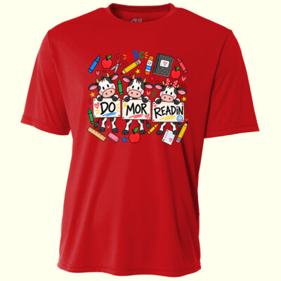 Do Mor' Readin 99-321 - Adult Cooling Performance Short Sleeve Tee Thumbnail
