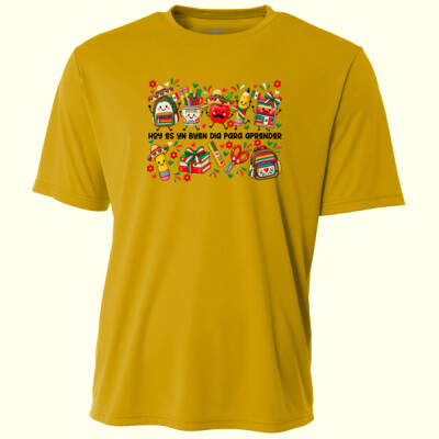 Hoy Es Un Buen Dia Para Aprender 80-005 - Adult Cooling Performance Short Sleeve Tee Thumbnail