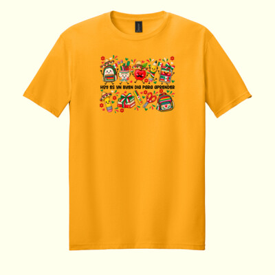 Hoy Es Un Buen Dia Para Aprender 80-005 - Adult Softstyle ® T Shirt Thumbnail