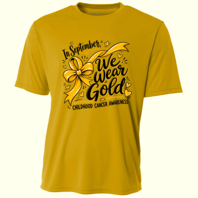 We Wear Gold 87-049 - Adult Cooling Performance Short Sleeve Tee Thumbnail
