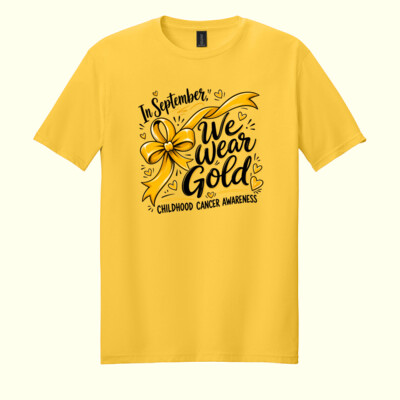 We Wear Gold 87-049 - Adult Softstyle ® T Shirt Thumbnail