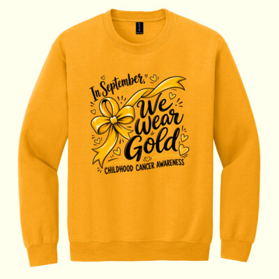 We Wear Gold 87-049 - Heavy Blend Crewneck Sweatshirt Thumbnail