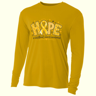 We Wear Gold 87-050 - Adult Cooling Performance Long Sleeve Tee Thumbnail