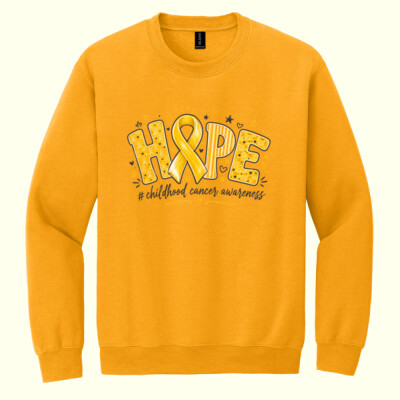 We Wear Gold 87-050 - Heavy Blend Crewneck Sweatshirt Thumbnail