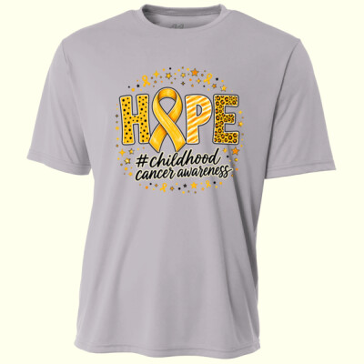 Childhood Cancer Awareness 87-051 - Adult Cooling Performance Short Sleeve Tee Thumbnail