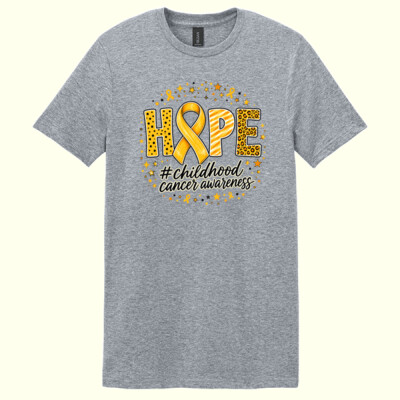 Childhood Cancer Awareness 87-051 - Adult Softstyle ® T Shirt Thumbnail