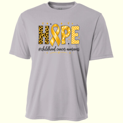 Childhood Cancer Awareness Hope 87-052 - Adult Cooling Performance Short Sleeve Tee Thumbnail