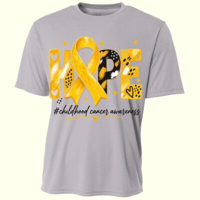 Childhood Cancer Awareness 87-053 - Youth Cooling Performance Short Sleeve Tee Thumbnail